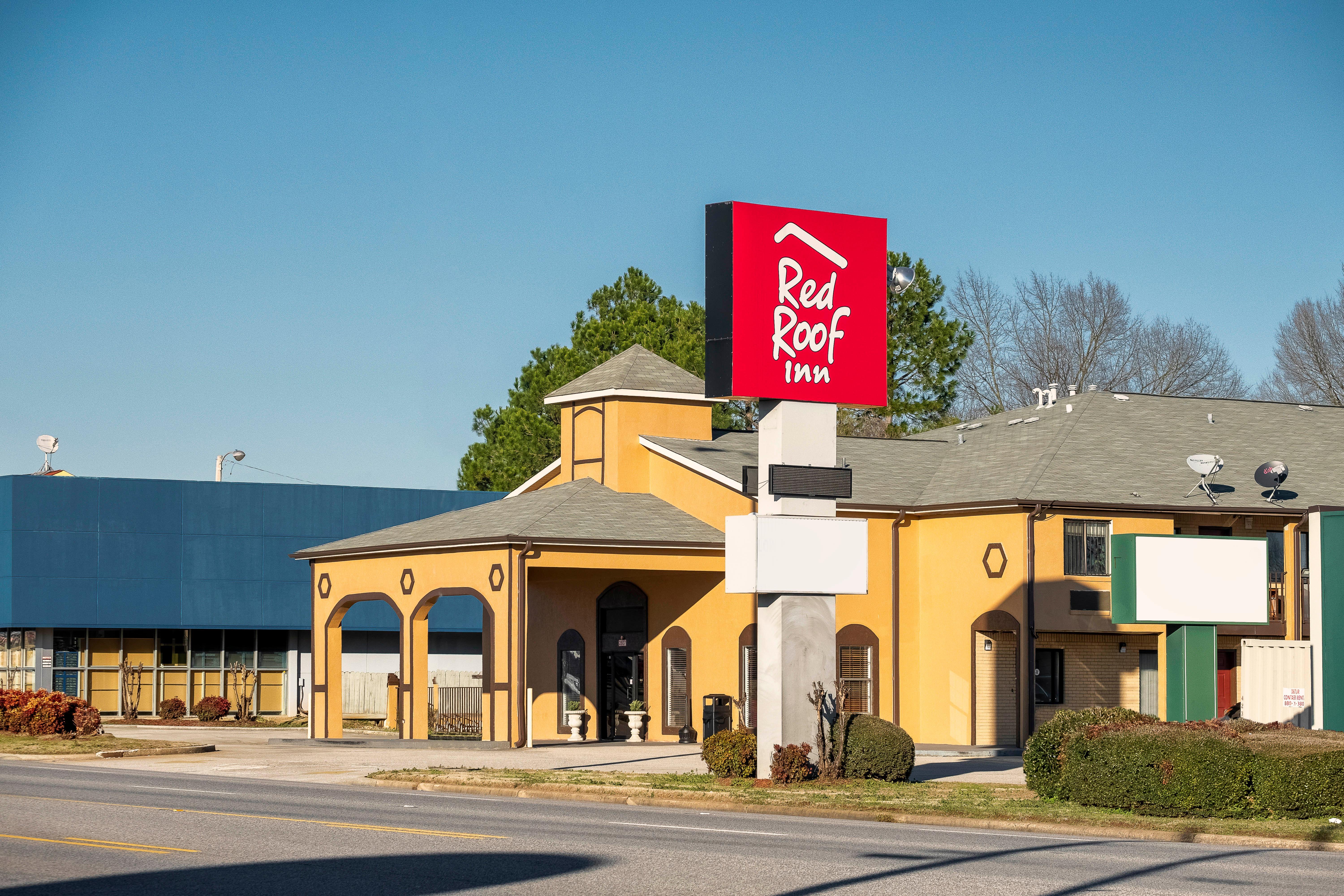 Red Roof Inn Muscle Shoals Exterior foto